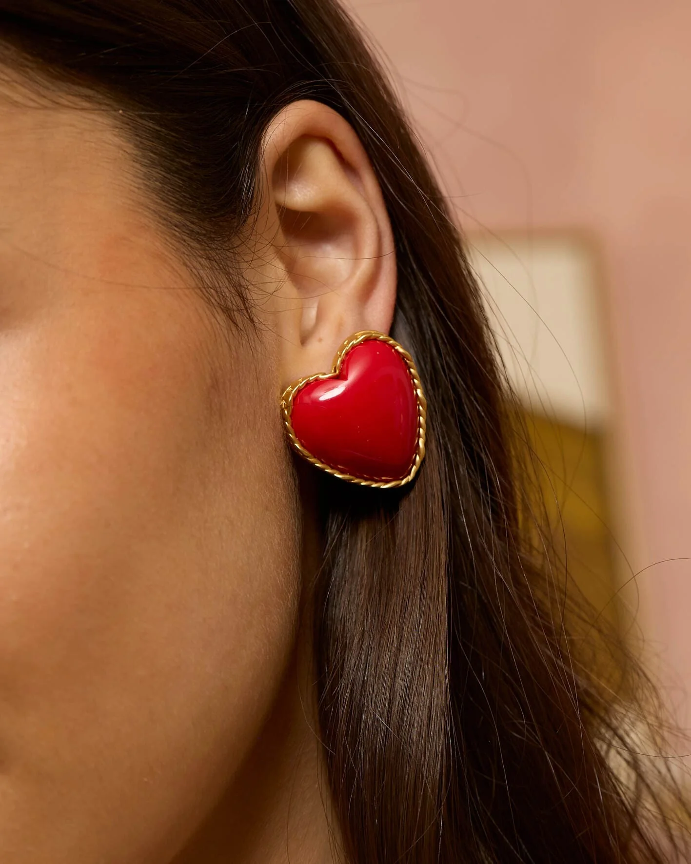 HOT HEART EARRINGS - Image 8